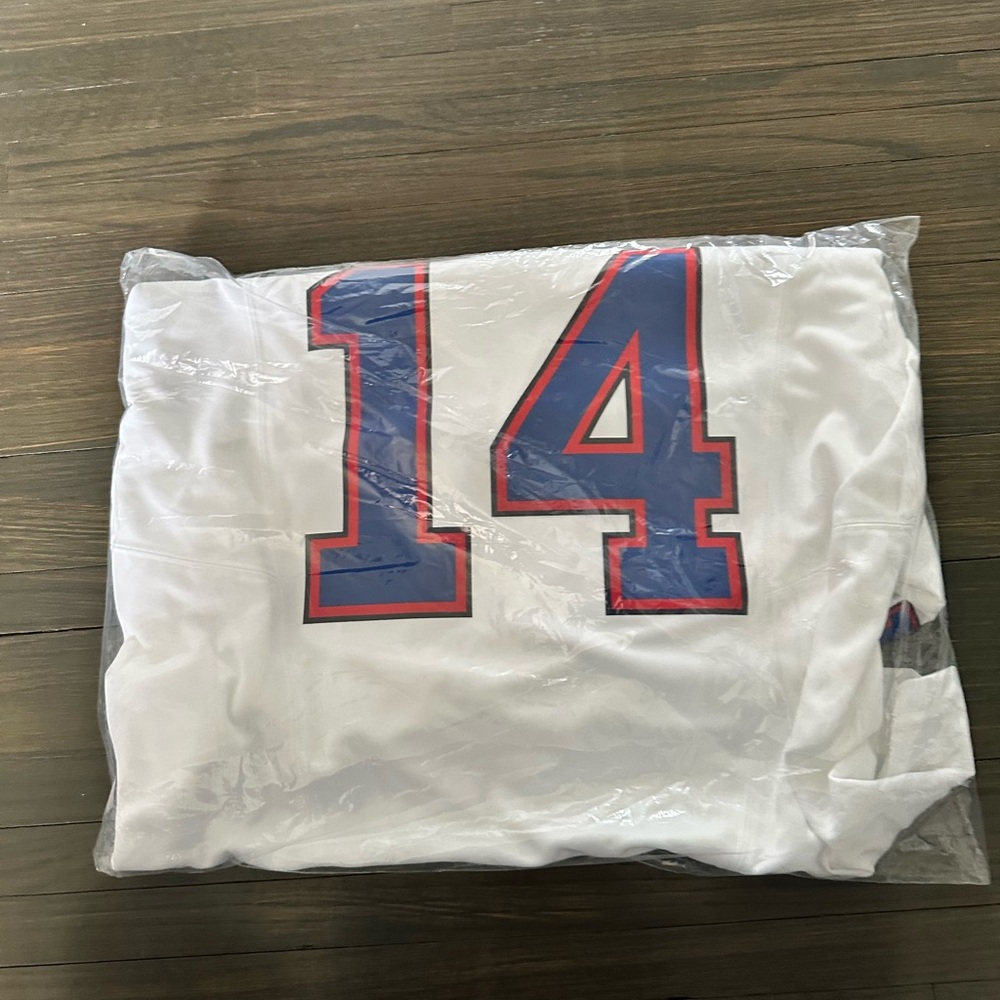 Nike Buffalo Bills Stefon Diggs #14 White Vapor On Field Game Jersey LIMITED - Picture 2 of 4